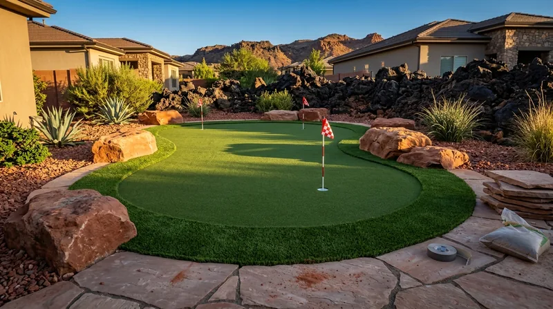 Putting Green Installation St. George