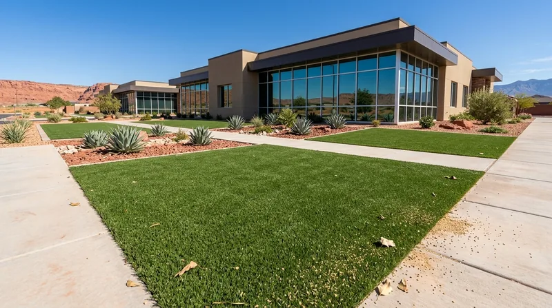 Commercial Artificial Grass Installation St. George